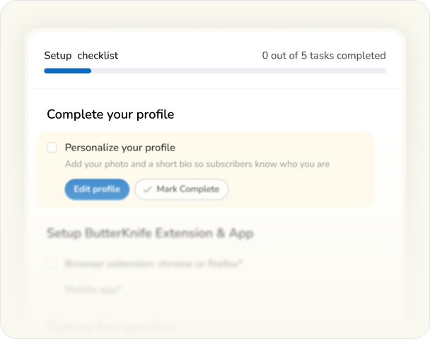 Step 1: Securely Configure Your Profile