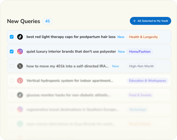 Step 3: Add Searches to Your Vault